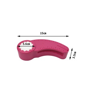 1 Cái Nha Khoa Nội Nha Autoclavable Root Canal Thước Đo Endo Khối Đo Với Chân Đế Sạch