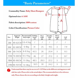 Áo liền quần Onesie Boy Girl in hình cua dễ thương cho bé sơ sinh - Áo liền quần ngắn tay cho bé trai và bé gái Bộ đồ liền quần trẻ sơ sinh (0-24 tháng)