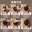 Kim Cương Giả Ngọc Trai Bốn Gót Lược Tấm Tóc Cố Định Hình Chữ u Kẹp Tóc Nữ Lược Tóc Mũ Đội Đầu