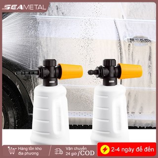 Seametal Máy Giặt Ô Tô Máy Tạo Bọt Giặt Bọt Tuyết Xịt Chai Lance Phun Nước Áp Lực Cao Vòi Vòi Phun Dụng Cụ Sạch