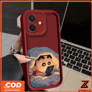 Ốp Lưng Cho OPPO Reno 14F Reno13 F Reno13 Pro Reno12Pro Reno12 F Reno11 F Reno10Pro Reno8T Reno8Z 5G Reno7Z 5G Reno8 Reno7 Reno5 Reno4 Phim Hoạt Hình Shin-chan Chống Sốc TPU Điện Thoại Di Động c