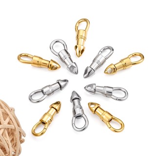 Thép không gỉ Vàng Xoay Đại Bàng Móc Khóa Phật Mặt Dây Chuyền Vòng Cổ DIY Trang Sức Phụ Kiện Không Phai Màu