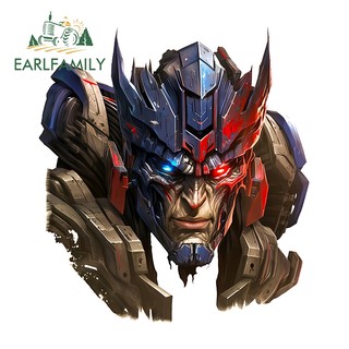 EARLFAMILY 13cm Transformers Nhiều Màu Sắc Dán Xe Hơi Anime Cá Tính Tắc Xước Xước Xe Đạp Điện Campervan Windows Decal Chống Thấm Nước Xe Nhãn