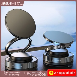 Giá đỡ điện thoại ô tô hút từ tính SEAMETAL 360° Giá đỡ điện thoại có thể điều chỉnh cho iPhone Samsung Xiaomi Huawei