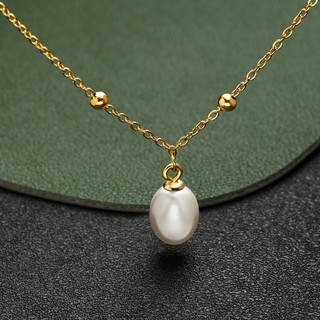 Giả Ngọc Trai Hình Bầu Dục Nửa Lỗ Hạt ABS Hạt Handmade DIY Trang Sức Bông Tai Chất Liệu Phụ Kiện