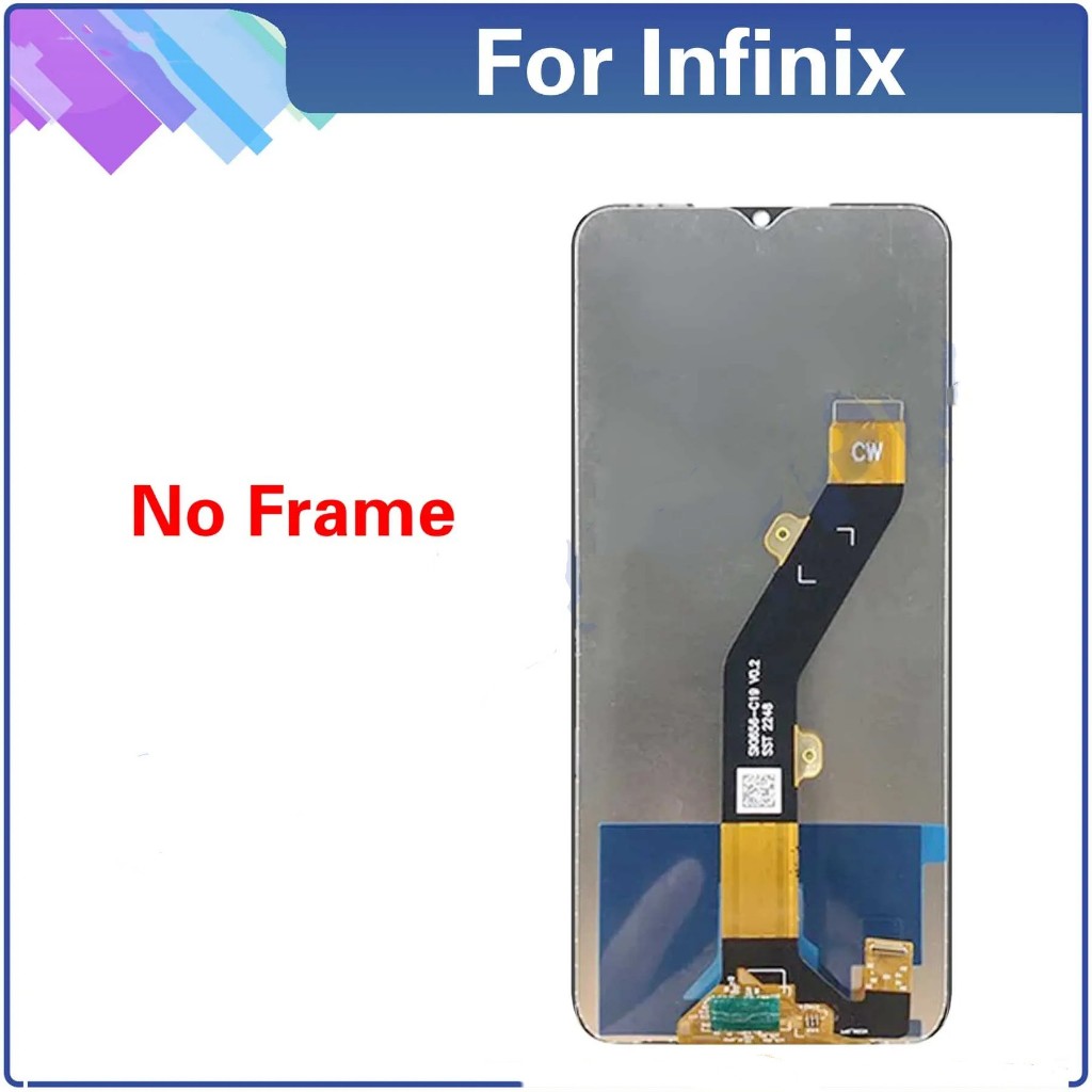 Dành Cho Tecno Pop 7 BF6 Màn Hình LCD Màn Hình Cảm Ứng Bộ Số Hóa Bảng Điều Khiển Lắp Ráp Thay Thế
