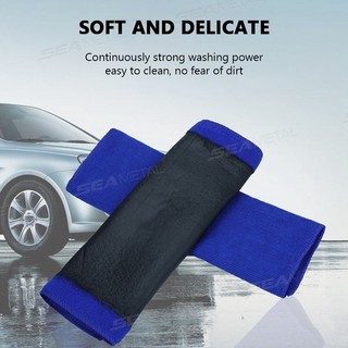 Seametal Vải Vệ Sinh Ô Tô Khăn Giặt Chi Tiết Bùn Loại Bỏ Vết Bẩn Khăn Rửa Xe Đất Sét Ma Thuật 30 * 30cm Dụng Cụ Làm Sạch Ô Tô