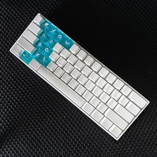 Valorant Keycaps Trong Suốt Kỹ Năng Đại Lý BỘ Chất Liệu PC Cho Bàn Phím Cơ 11 Phím