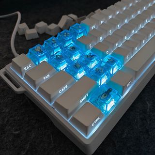 Valorant Keycaps Trong Suốt Kỹ Năng Đại Lý BỘ Chất Liệu PC Cho Bàn Phím Cơ 11 Phím