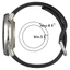 Dây đeo đồng hồ lỗ thoáng khí bằng silicon 20mm cho dây đeo cổ tay kiểu lỗ thể thao Huami Amazfit Active 2