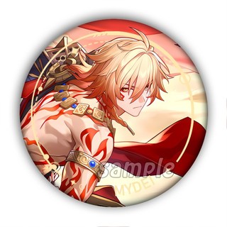 Trò Chơi Honkai Star Rail Mydeimos Anaxagoras Mydei Tribios Huy Hiệu Nút Trâm Cài Chân Cosplay Bộ Sưu Tập Đồ Chơi Túi Trang Trí Quà Tặng