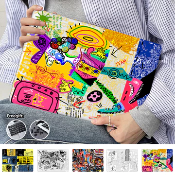 Ốp In Graffiti Cho 2026 Macbook Neo A3404 Air 13 inch M5 A3449 M4 A3240 Air13 M3 A3113 Air M1 A2337 Pro M1 M2 A2338 Pro14 M5 A3434 Pro16 M5 Retina13 A1932 A1502 Pro13.3
