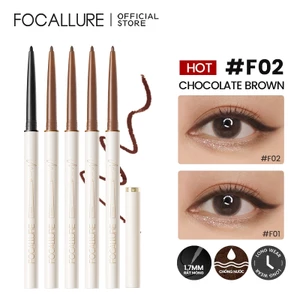 Bút chì kẻ mắt FOCALLURE đầu mảnh 1.7mm chống thấm nước lâu trôi 0.1g