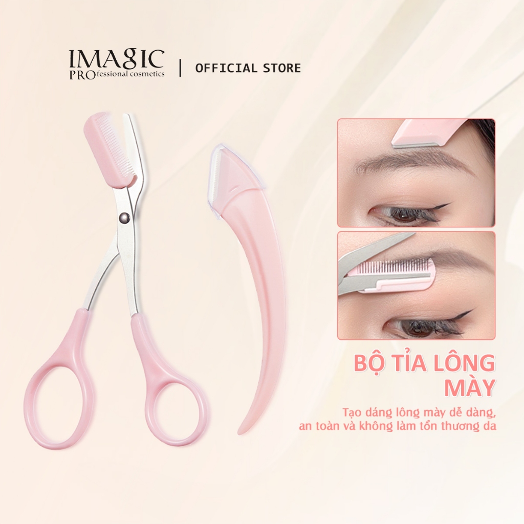 Ảnh Bộ kéo cắt tỉa lông mày IMAGIC chống trầy đa năng cho người mới bắt đầu 1