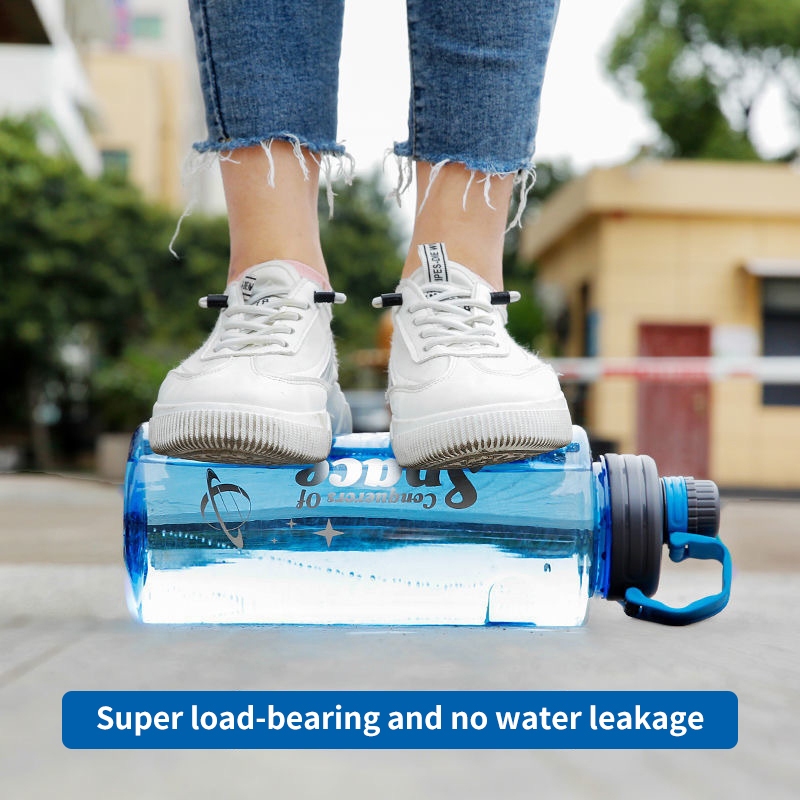 Cminyp Du Lịch Di Động Dung Tích Lớn Thể Thao Bình Nước Bpa Miễn Phí Chống Rò Rỉ Bình Lắc Nhựa Drinkware Du Lịch Phòng Tập Gym Người Lớn Đa Năng Vinh Quang
