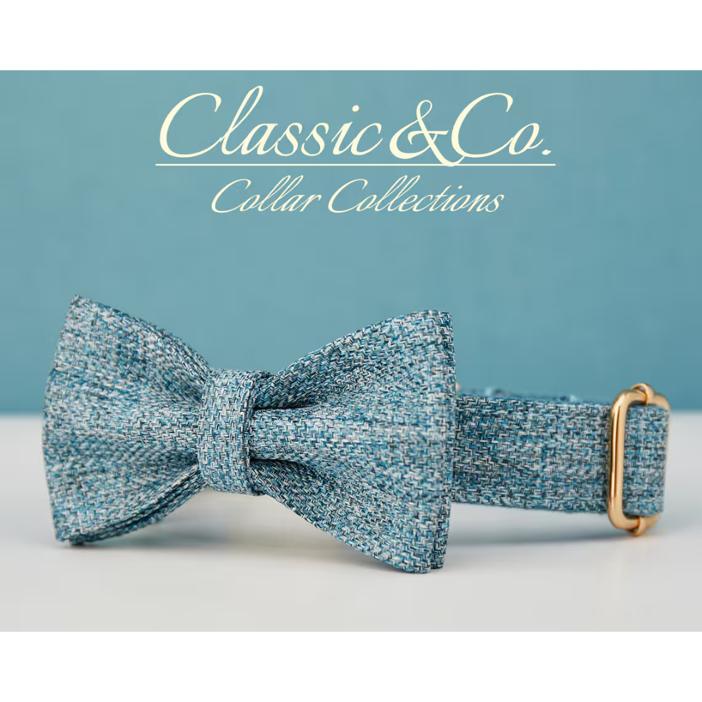 Vòng cổ chó tùy chỉnh có tên, Vòng cổ chó Tweed Farbric, Thẻ chó có khắc tên, Bộ cổ chó và dây xích, Thẻ thú cưng miễn phí