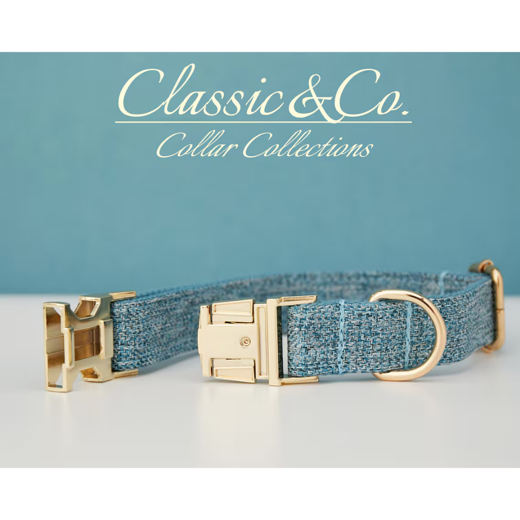 Vòng cổ chó tùy chỉnh có tên, Vòng cổ chó Tweed Farbric, Thẻ chó có khắc tên, Bộ cổ chó và dây xích, Thẻ thú cưng miễn phí