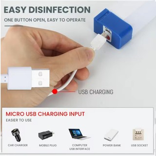 Đèn LED Sạc Ống USB 5V Đèn Khẩn Cấp Cắm Trại Từ Di Động Chiếu Sáng Chợ Đêm Xe Ngoài Trời Dải Cứng