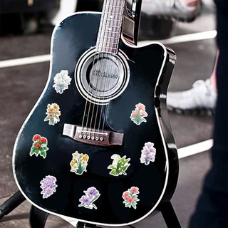 Bộ 50 Hoa Nhiều Màu Sắc Hoạt Hình Miếng Dán DIY Laptop Đàn Guitar Hành Lý Điện Thoại Chống Thấm Nước Miếng Dán Đồ Chơi Trẻ Em