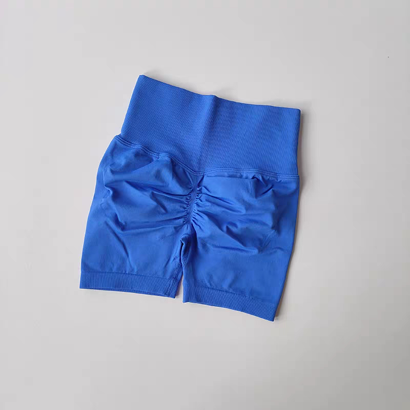 Mùa Hè Nữ Tập Yoga Quần Short Cao Cấp Thoáng Khí Thể Dục Quần Short Nâng Thể Thao Chạy Bộ Đi Xe Đạp Đẩy Tập Gym Quần Short