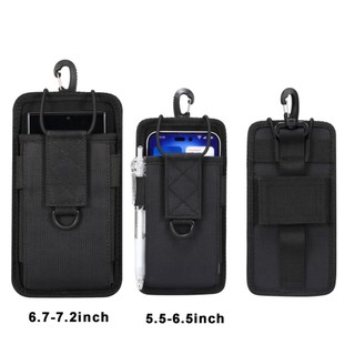 Ba lô Dây đeo vai Phụ kiện Túi chiến thuật Molle Túi điện thoại di động 5,5-7,2 inch Tay áo thể thao ngoài trời đa năng