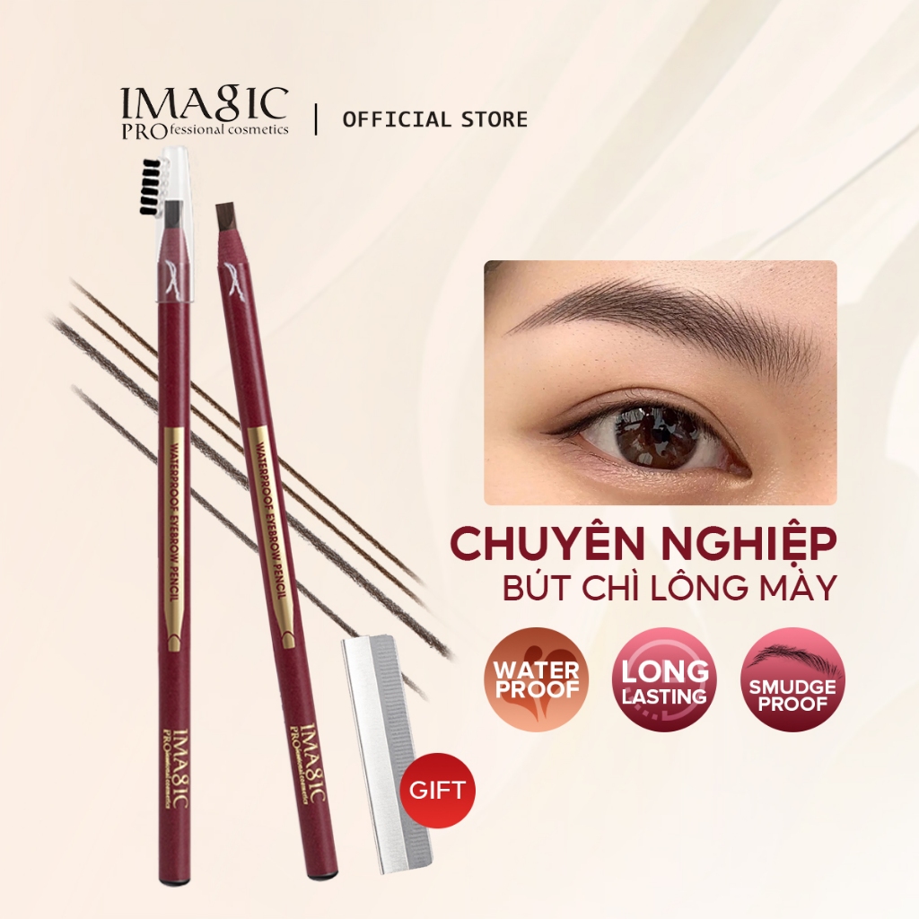 Ảnh Chì kẻ chân mày IMAGIC EY-344 thiết kế kiểu dây kéo giấy chuyên nghiệp 13g 1