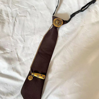Cà vạt thanh lịch thông thường CAPA có chốt gấu trang trí có thể điều chỉnh Pre Tie Tie Neckwear