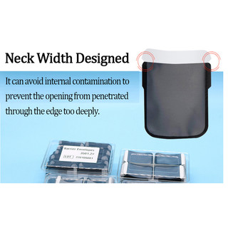 100pcs/hộp dùng một lần Hàng rào nha khoa phong bì túi X-quang Bìa túi bảo vệ cho phim X-quang Vật liệu tiêu thụ nha khoa