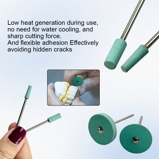 1 Chiếc Nha Khoa Gốm Kim Cương Đầu Mài Đá Zirconia Gốm Sứ Thái Đánh Bóng Nhanh Đánh Bóng