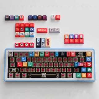 Keycaps PBT Dye-sub Cherry Profile Keycap Custom Keycaps Tương thích với Cherry Gateron MX Switch