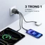 Bộ sạc USB C UGREEN 30W Nexode GaN PPS Khối sạc tường nhanh gọn Bộ chuyển đổi nguồn USB-C cho iPhone 16 Pro Max / 15 / 14 / 13 Galaxy S25 S24 Ultra / S23 (Đen)