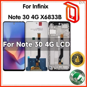 Dành cho Infinix Note 30 4G X6833B Màn hình LCD Bộ số hóa màn hình cảm ứng