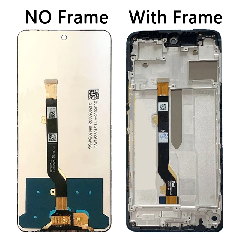 Dành cho Infinix Note 30 4G X6833B Màn hình LCD Bộ số hóa màn hình cảm ứng