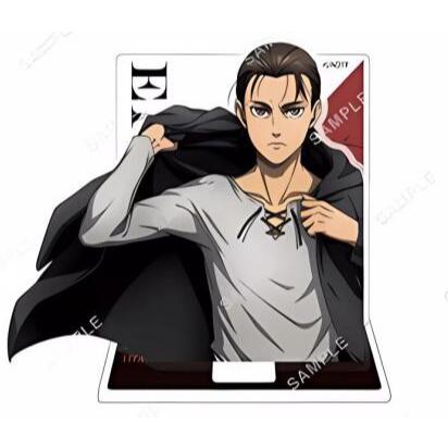 Tấn Công Titan Anime Acrylic Đứng Eren Mikasa Levi Armin Hange Sưu Tập Hiển Thị Nhân Vật Đồ Chơi