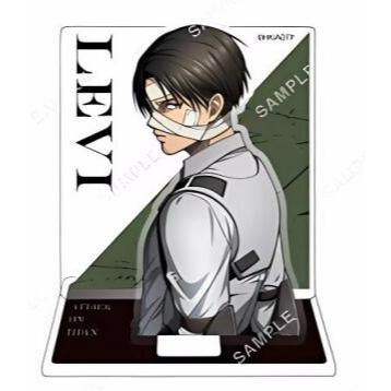 Tấn Công Titan Anime Acrylic Đứng Eren Mikasa Levi Armin Hange Sưu Tập Hiển Thị Nhân Vật Đồ Chơi