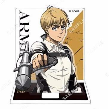 Tấn Công Titan Anime Acrylic Đứng Eren Mikasa Levi Armin Hange Sưu Tập Hiển Thị Nhân Vật Đồ Chơi