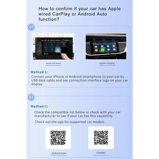 Bộ chuyển đổi Carplay 2 trong 1 không dây cho Android iPhone Tự động có dây sang hộp AI không dây Kết nối USB cho Volvo Benz Mg Kia Chery VW