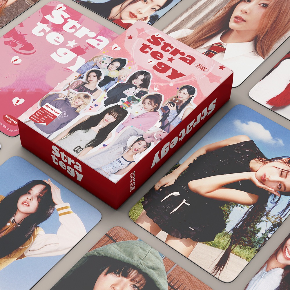 55 chiếc TWICE 2025 Lời chào mùa giải NAYEON Lomo cards mini album thứ 2 có Photocards MISAMO Jeongyeon Momo Sana Jihyo Mina Dahyun Chaeyoung Bưu thiếp YM
