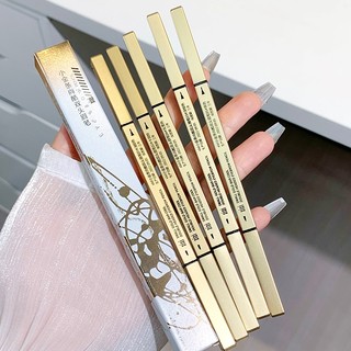 Xixi Ultrafine Tam Giác Lông Mày Bút Chì Lâu Dài Chống Thấm Nước Chống lem Tự Nhiên Mịn Hàn Quốc Hoang Dã Brow Trang Điểm D235