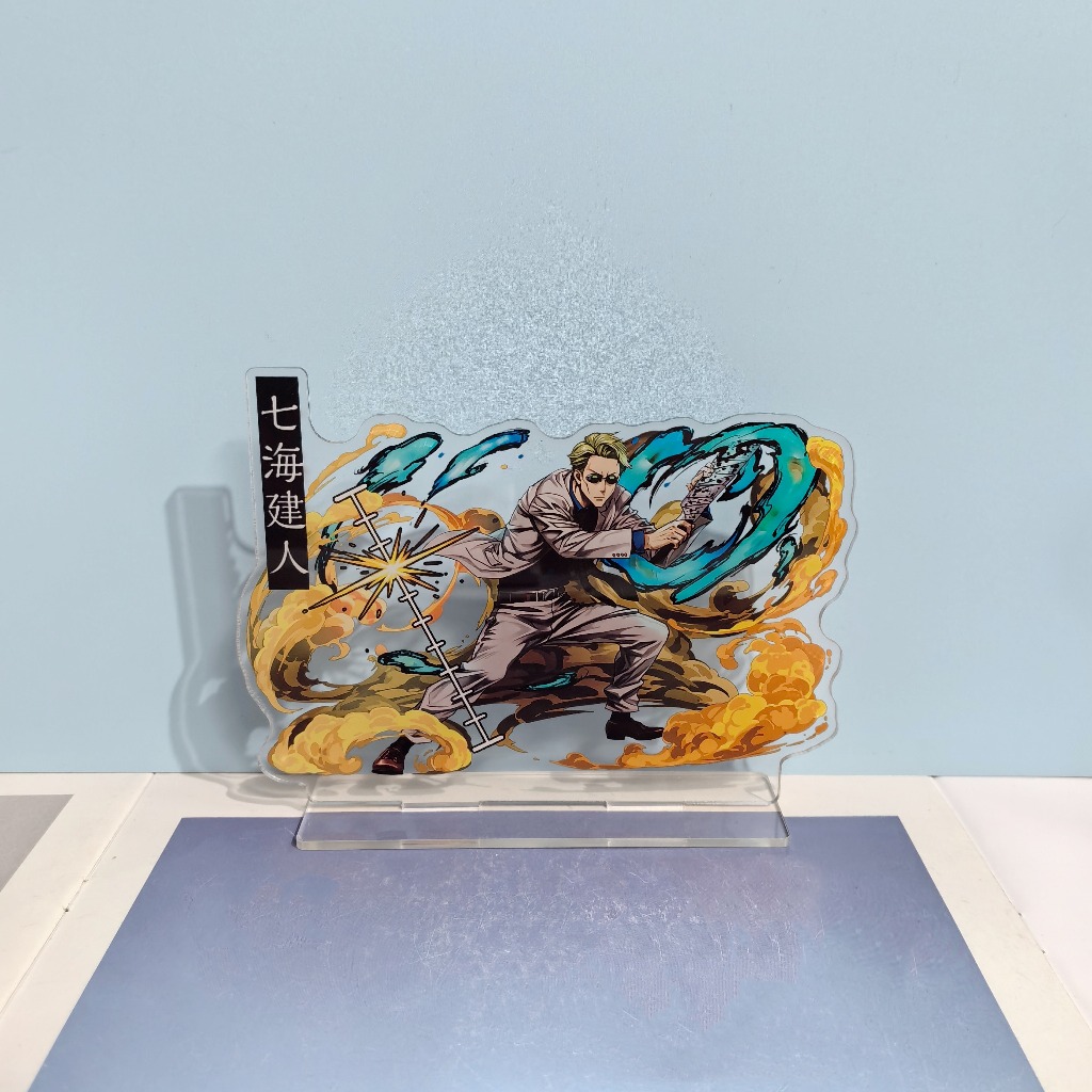 Jujutsu Kaisen Nanami Kento Acrylic Hình Đứng Tối Giản Văn Phòng Anime Trang Trí Otaku Quà Tặng Cho Người Lớn Làm Việc JJK Sưu Tập