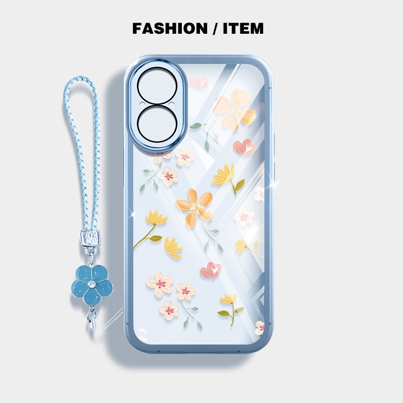 Ốp Điện Thoại YBD Cho Redmi A5 Turbo 4 Pro Xiaomi POCO F7 5G POCO C71 Hoa Vàng Xuân Hè Tươi INS Phong Cách