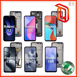IPS Cho Xiaomi Redmi 12C 13C 13 12 14R 14C Màn Hình LCD Bộ Số Hóa Màn Hình Cảm Ứng Thay Thế