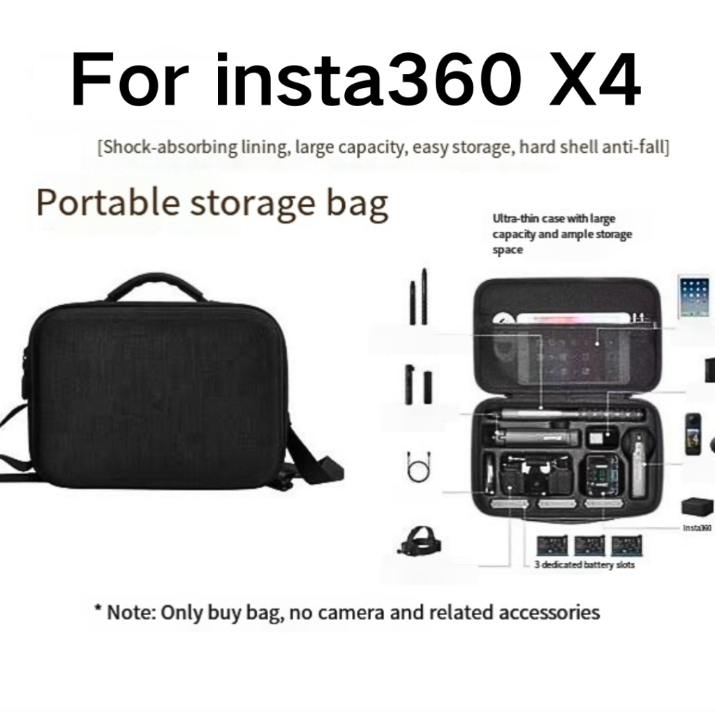 Supporto di espansione per microfono Insta360 X5/X4, staffa di montaggio per microfono esterno con cavo audio
