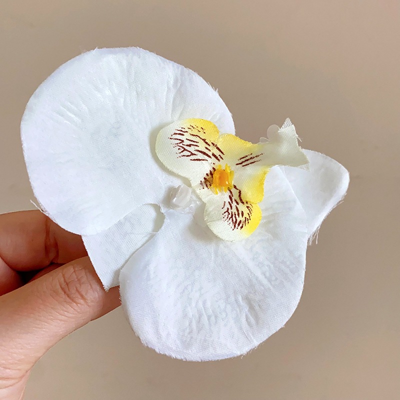 Kẹp tóc hoa ngọt ngào phong cách cá sấu, dùng hàng ngày và phù hợp làm quà tặng sang trọng cho nữ