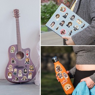 50 CÁI Anime K-ON!Hoạt Hình Graffiti Miếng Dán DIY Hành Lý Laptop Đàn Guitar Xe Đạp Ván Trượt Đồ Chơi Miếng Dán