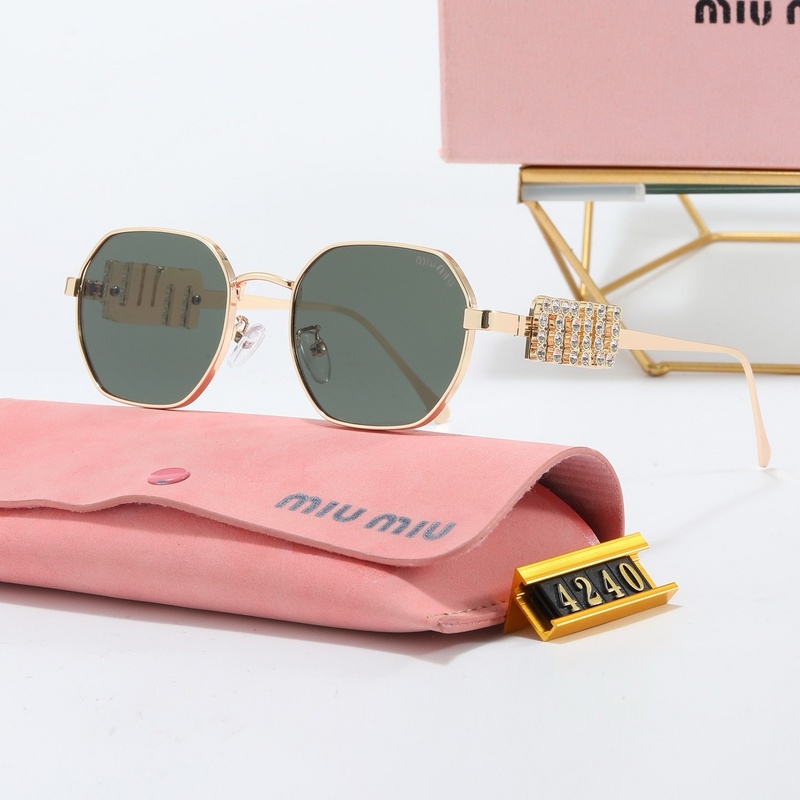 Kính nữ mới: kính râm đường viền sang trọng nhẹ thời trang, kính râm chống tia cực tím cao cấp