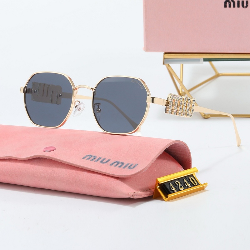 Kính nữ mới: kính râm đường viền sang trọng nhẹ thời trang, kính râm chống tia cực tím cao cấp