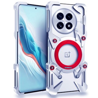 Dành Cho OnePlus 13 Ace 5 Pro Nhôm Giáp Khung Kim Loại Ốp điện thoại Không Vành Xoay 360 Độ Giá Đỡ Đứng Vỏ Sau Ốp điện thoại