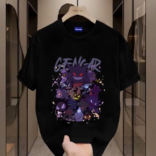 ✨Hàng có sẵn✨ WASSUP Pokémon-Áo thun nam mới! 100% cotton, thời trang, Unisex