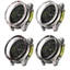 Viền kim loại cho Garmin Fenix 8 Racing Style Thay thế phụ kiện vỏ đồng hồ vòng thép không gỉ